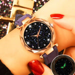 New Fashion Luxury Women Stainless Steel Leather Strap Watch Unique Simple Watches Casual Quartz Wristwatches Clock Hot Sale