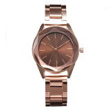 Ladies Luxury Brand Ceasuri Wristwatches Quartz Watch Women Stainless Steel Band Dress Watches Relogio Feminino Bayan Kol Saati