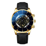 relogio masculino Watch Men Fashion Military Sport Leather Band Quartz Wrist Watch Male Business Casual Watches reloj hombre