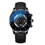 relogio masculino Watch Men Fashion Military Sport Leather Band Quartz Wrist Watch Male Business Casual Watches reloj hombre