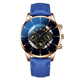 relogio masculino Watch Men Fashion Military Sport Leather Band Quartz Wrist Watch Male Business Casual Watches reloj hombre