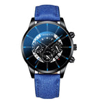 relogio masculino Watch Men Fashion Military Sport Leather Band Quartz Wrist Watch Male Business Casual Watches reloj hombre