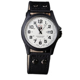 2019 New Business Quartz Watch Men Sport Military Watches Men relogio Leather Wrist Watch Clock Complete Calendar часы мужские