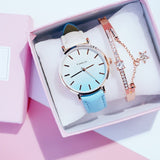 2019 Relogio Feminino Watch Women Casual Quartz Leather Band New Strap Watch Analog Wrist Watch Montre Femme Reloj Mujer