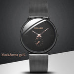 Men's Watch Stainless Steel Case Mesh Strap Quartz Male Business Clock Fashion Casual Men's Gifts watches men Relogio masculino