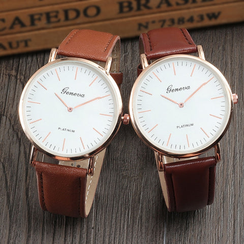 Luxury Male Clock Simple Business Quartz Men Watch Fashion Dress Sports men Watch Leather Strap Sports Wristwatches Montre Femme