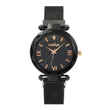 Luxury Women Watches Magnetic Starry Sky Female Clock Quartz Wristwatch Fashion Ladies Dress Bracelet Dropshipping