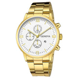 Relogio Masculino Men Watches Luxury Brand Auto Date Male Clock Quartz Watch Men Gold Casual Sport Military Wrist Watch