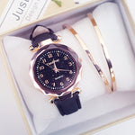 Starry Sky Watch Fashion Women Watches Casual Ladies Watches Leather Band Quartz Wristwatches Clock Relogio Feminino reloj mujer