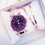 Starry Sky Watch Fashion Women Watches Casual Ladies Watches Leather Band Quartz Wristwatches Clock Relogio Feminino reloj mujer
