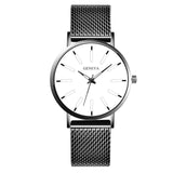 Men Watch 2019 Ultra-Thin Business Men Watch Quartz Watch Stainless Steel Band Simple Wrist Watch Clock zegarek meski