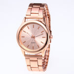 1PC Women Luxury Rose Gold Stainless Steel Quartz Watches Ladies Business Watch Dress Wristwatches Bracelet relogio feminino