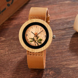 Unique Irregular Imitation Wooden watch Men Casual Leaher Strap Quartz Watch High Quality Ladies Clock Gifts relogio masculino