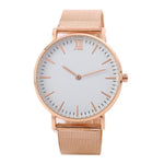 New Business Watch Men Brand Men's Watches Ultra Thin Stainless Steel Mesh Band Quartz Wristwatch Fashion casual watch saat  #D