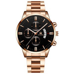 SHAARMS Luxury Men  Business watches Fashion black Belt Date Sport watch male Quartz Wristwatch Relojes Hombre 2020