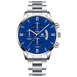 SHAARMS Luxury Men  Business watches Fashion black Belt Date Sport watch male Quartz Wristwatch Relojes Hombre 2020