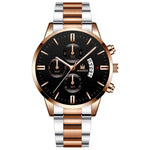 SHAARMS Luxury Men  Business watches Fashion black Belt Date Sport watch male Quartz Wristwatch Relojes Hombre 2020