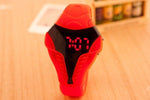 New LED watch unique design silicone ring wristwatch men watches Fashion digital watch Relojes hombre watch zegarki elektroniczn