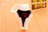 New LED watch unique design silicone ring wristwatch men watches Fashion digital watch Relojes hombre watch zegarki elektroniczn