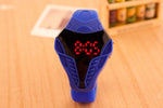New LED watch unique design silicone ring wristwatch men watches Fashion digital watch Relojes hombre watch zegarki elektroniczn