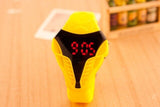 New LED watch unique design silicone ring wristwatch men watches Fashion digital watch Relojes hombre watch zegarki elektroniczn