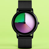 Fashion Mood Color Rainbow Quartz Wristwatch Creative Women Dress Watches Waterproof Casual Clock Gift For Girl Reloj Mujer 2020