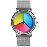 Fashion Mood Color Rainbow Quartz Wristwatch Creative Women Dress Watches Waterproof Casual Clock Gift For Girl Reloj Mujer 2020
