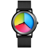 Fashion Mood Color Rainbow Quartz Wristwatch Creative Women Dress Watches Waterproof Casual Clock Gift For Girl Reloj Mujer 2020