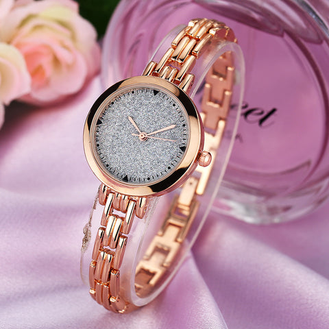 LVPAI Top Brand Stainless Steel Gold Silver Band Quartz Wtach Luxury Women Rhinestone Watches Women femmes montres 2018 W50