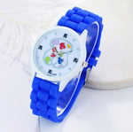 2019 New Fashion DQG Brand Casual Quartz Cartoon Watch Women Sports Silicone Strap Watches Relogio Feminino Children Wtaches Hot