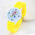 2019 New Fashion DQG Brand Casual Quartz Cartoon Watch Women Sports Silicone Strap Watches Relogio Feminino Children Wtaches Hot