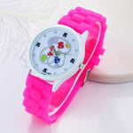 2019 New Fashion DQG Brand Casual Quartz Cartoon Watch Women Sports Silicone Strap Watches Relogio Feminino Children Wtaches Hot