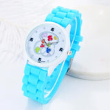 2019 New Fashion DQG Brand Casual Quartz Cartoon Watch Women Sports Silicone Strap Watches Relogio Feminino Children Wtaches Hot