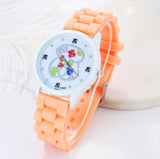 2019 New Fashion DQG Brand Casual Quartz Cartoon Watch Women Sports Silicone Strap Watches Relogio Feminino Children Wtaches Hot