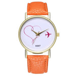 2019 NEW Luxry Female Woman Wtaches Fashion Love Red Leather Band Round Analog Quartz Round Wrist Watch Watches reloj mujer A2