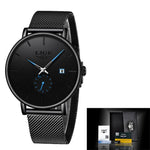 LIGE Top Brand Women Watch Fashion Simplicity Classic Casual Quartz Wtaches Women's Sports Waterproof Watches Relogio Feminino