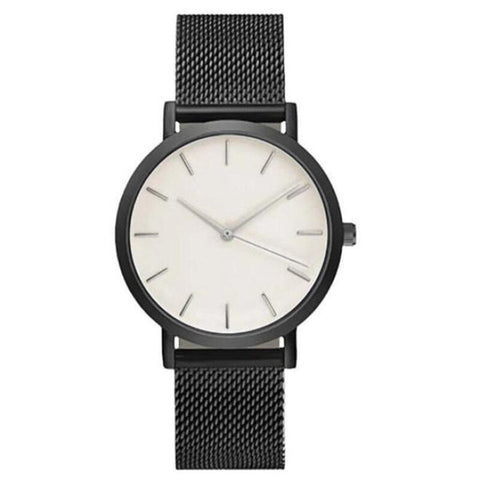 New Fashion Stainless Steel Gold & Silver Band Quartz Wtach Luxury Women Rhinestone Watches Valentine Gift 2018