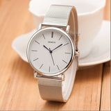 New Fashion Stainless Steel Gold & Silver Band Quartz Wtach Luxury Women Rhinestone Watches Valentine Gift 2018