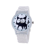 2017 New sport silicone cat Quartz Wtach free shipping Luxury Women Watches Valentine Gift Relogio masculino