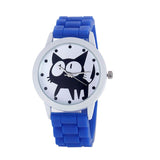 2017 New sport silicone cat Quartz Wtach free shipping Luxury Women Watches Valentine Gift Relogio masculino