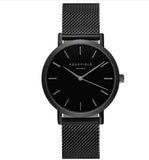 2019 Hot Fashion Stainless Steel Rose Gold & Silver Wrist Wtach Luxury Women Rhinestone Watches Quartz Watch Relogio Feminino