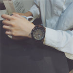 Quartz Watches Men Top Brand Luxury Watch Clocks Date Sport Military Clock Leather Strap Men Wristwatch Gift For Male Relogio