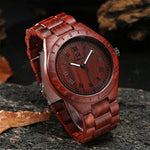 Mens Watches UWOOD Luxury Brand Quartz Watch Casual Bamboo Wood Watch Male Wristwatches Quartz-Watch Relogio Masculino as Gifts