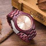 Mens Watches UWOOD Luxury Brand Quartz Watch Casual Bamboo Wood Watch Male Wristwatches Quartz-Watch Relogio Masculino as Gifts