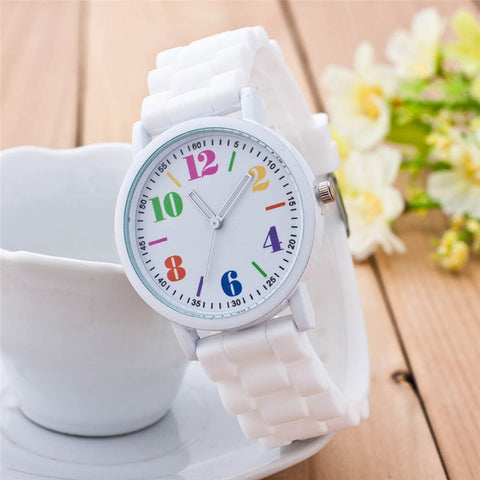Irisshine woman wtaches Women Silicone Motion Quartz Watches Sport fashion lady girl relogio esportivo wholesale #240717