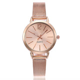 Women Stainless Steel Lady Bracelet Watch vansvar Brand Elegant Dial Quartz Casual Wrist Watch Clock Gift reloj mujer #D