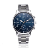 Watch Men Fashion Sports Military Quartz Clock Mens Watches MIGGER Brand Luxury Steel Business Waterproof Watch Relogio #D
