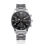 Watch Men Fashion Sports Military Quartz Clock Mens Watches MIGGER Brand Luxury Steel Business Waterproof Watch Relogio #D