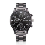 Watch Men Fashion Sports Military Quartz Clock Mens Watches MIGGER Brand Luxury Steel Business Waterproof Watch Relogio #D