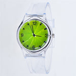 Transparent Clock Silicon Watch Women Sport Casual Quartz Wristwatches Novelty Crystal Ladies Watches Cartoon Reloj Mujer 2018